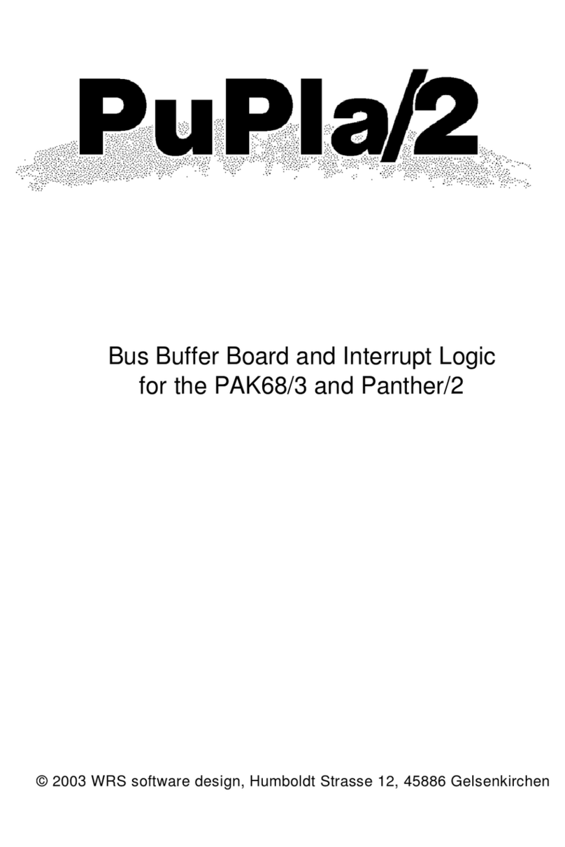 WRS PuPla/2 Manuel utilisateur