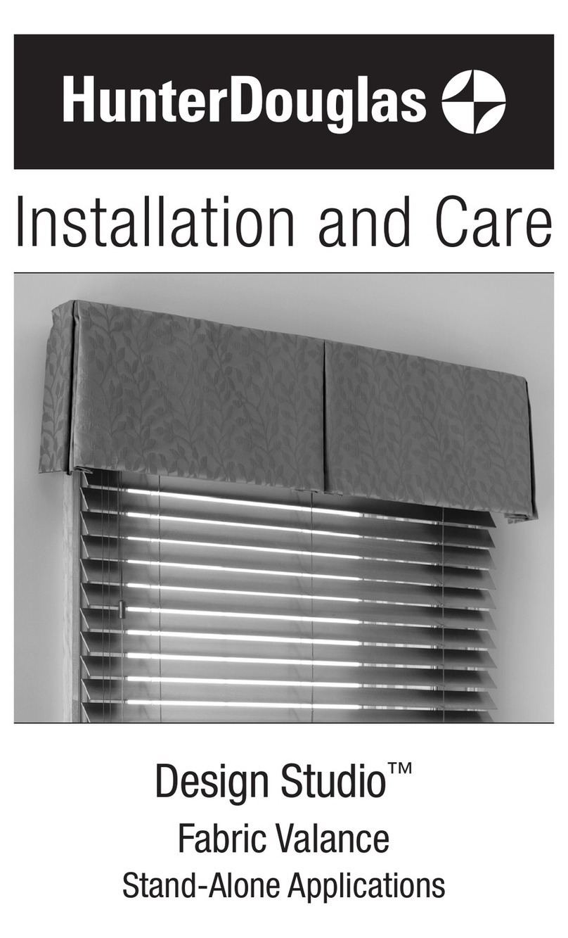 HunterDouglas Design Studio Manuel d'installation