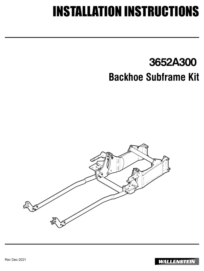 Wallenstein 3652A300 Manuel utilisateur