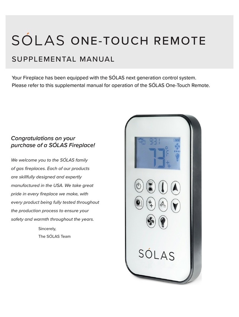 Solas One-Touch Remote Manuel du propriétaire