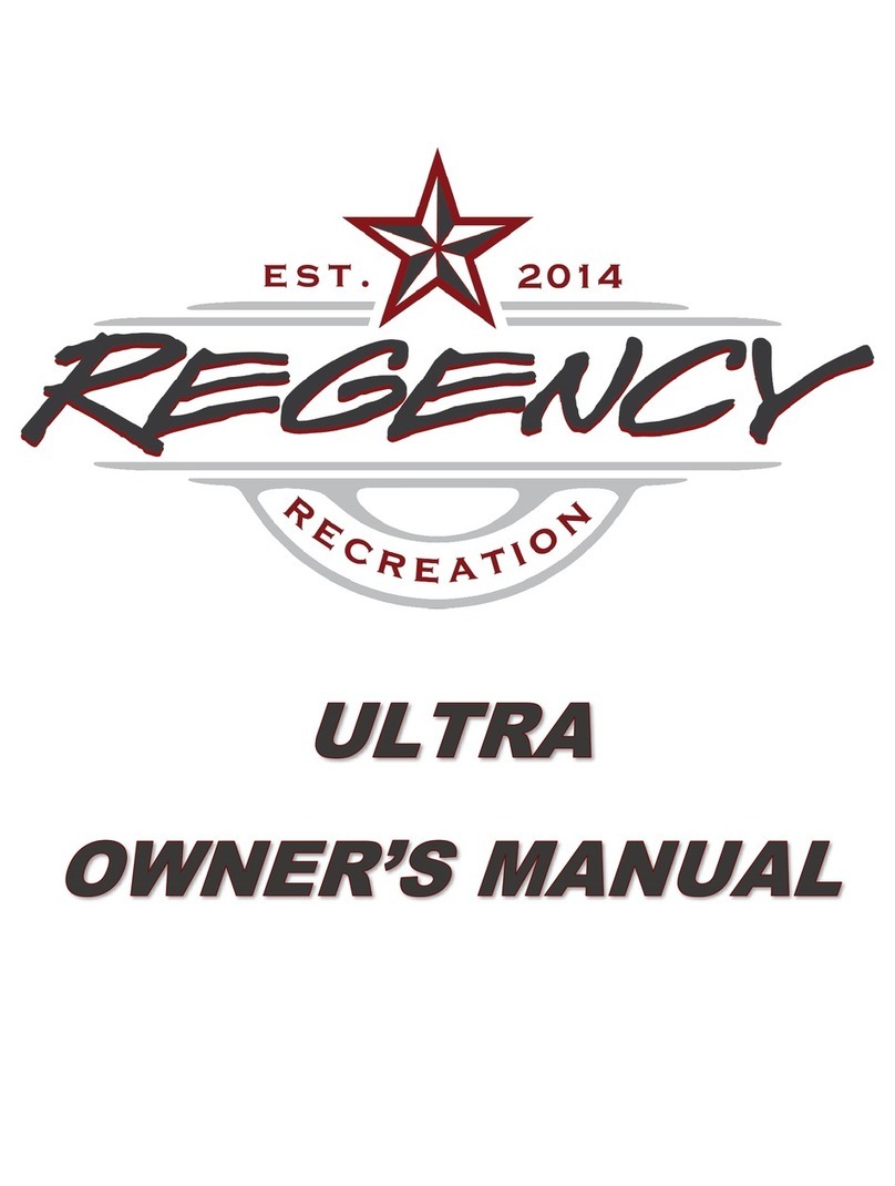 Regency ULTRA Manuel utilisateur
