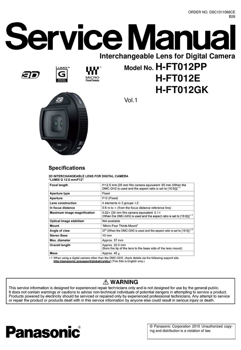 Panasonic H-FT012PP Manuel utilisateur