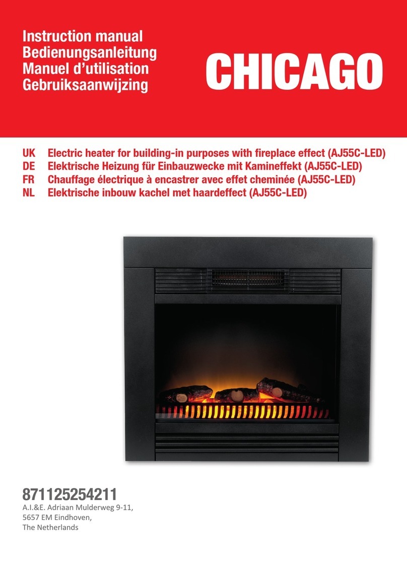 Classic Fire CHICAGO Manuel utilisateur