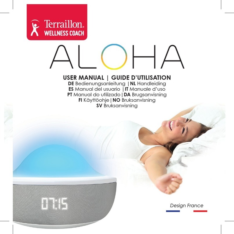 Terraillon Aloha Manuel utilisateur Terraillon Aloha Manuel utilisateur