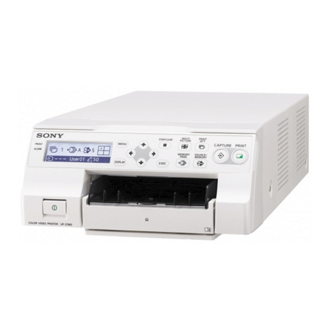 Sony UP-27MD Manuel utilisateur Sony UP-27MD Manuel utilisateur