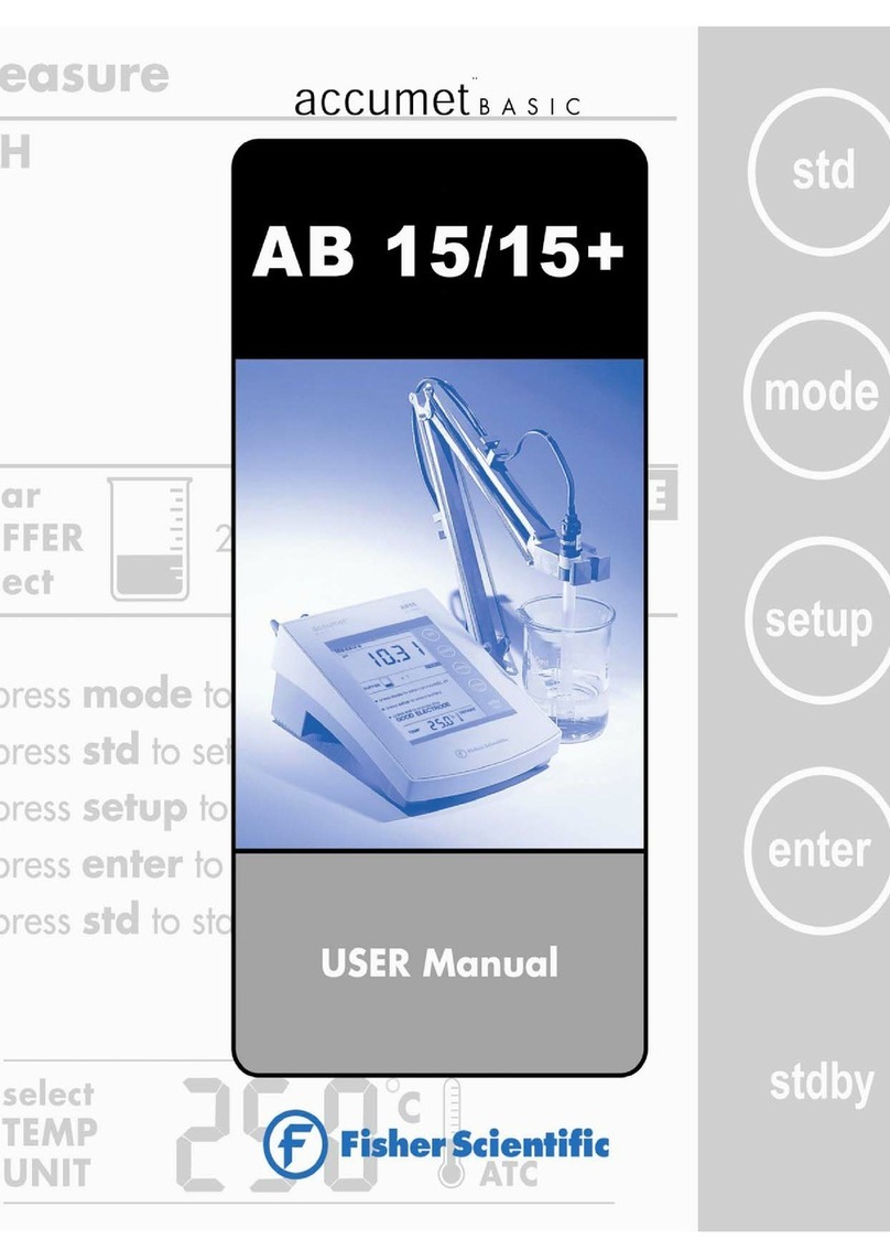 Fisher Scientific accumet BASIC AB 15 Manuel utilisateur