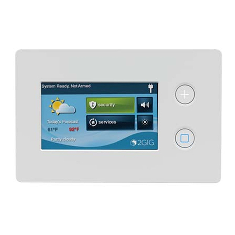 2gig Technologies 2GIG-TS2-E Manuel utilisateur