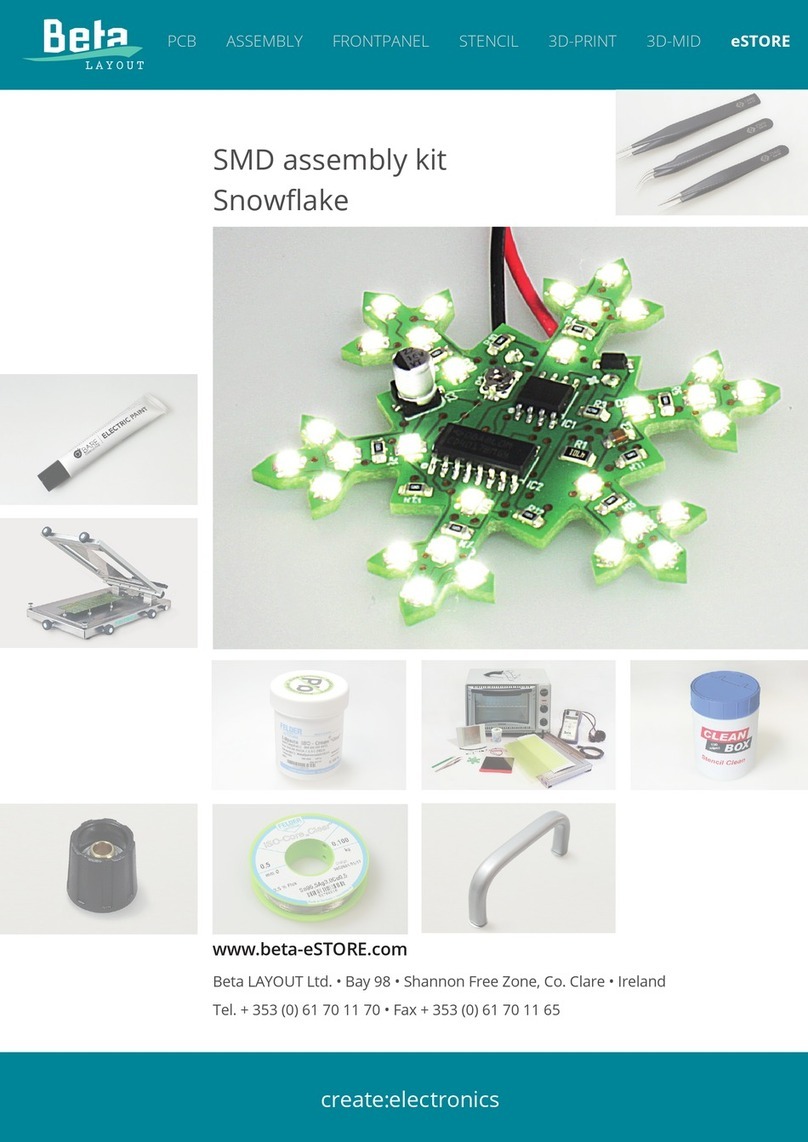 Beta Layout RK-11020 Manuel utilisateur