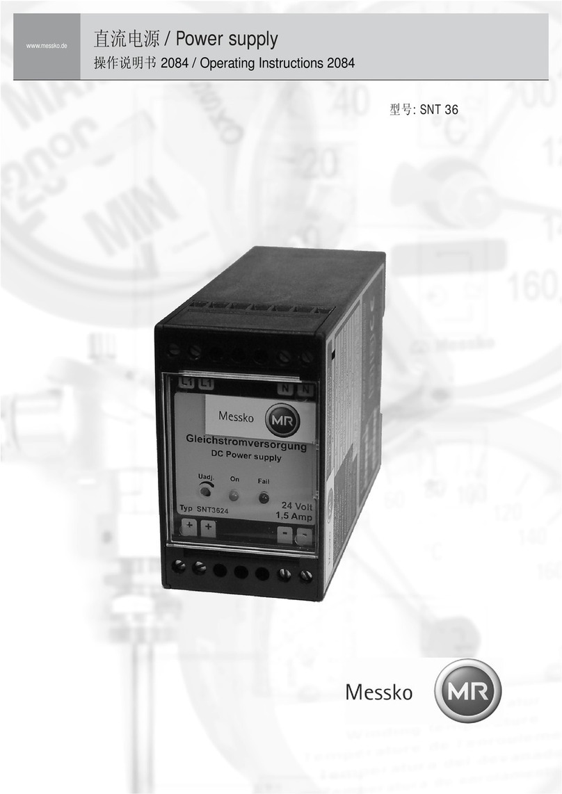 MESSKO SNT 36 Manuel utilisateur