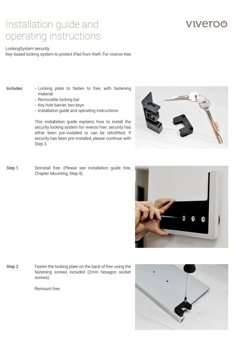 viveroo LockingSystem Manuel utilisateur