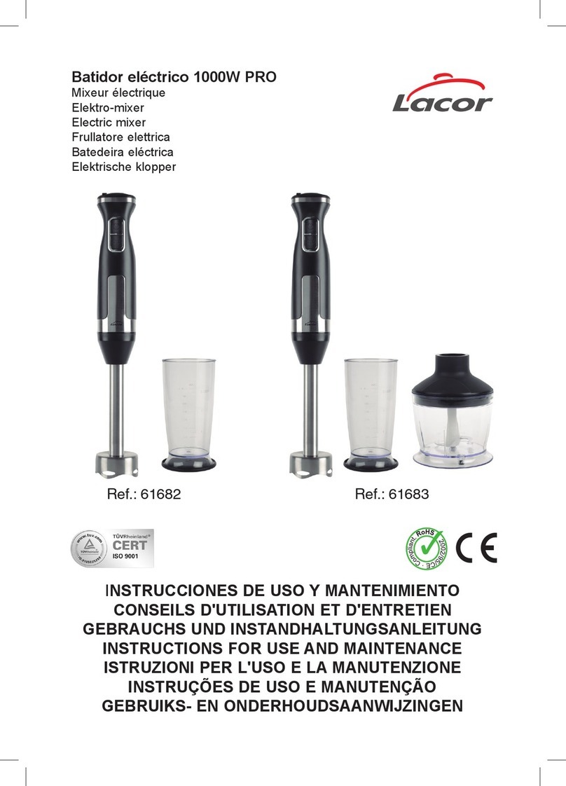 Lacor PRO 61682 Fiche technique