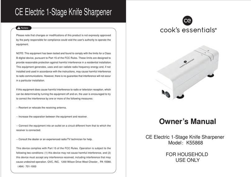 Cook's essentials K55868 Manuel utilisateur