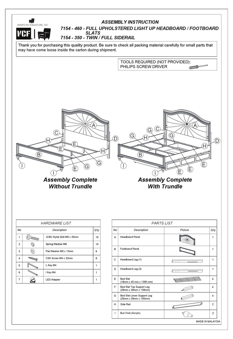 VCF 7154-460 Manuel utilisateur