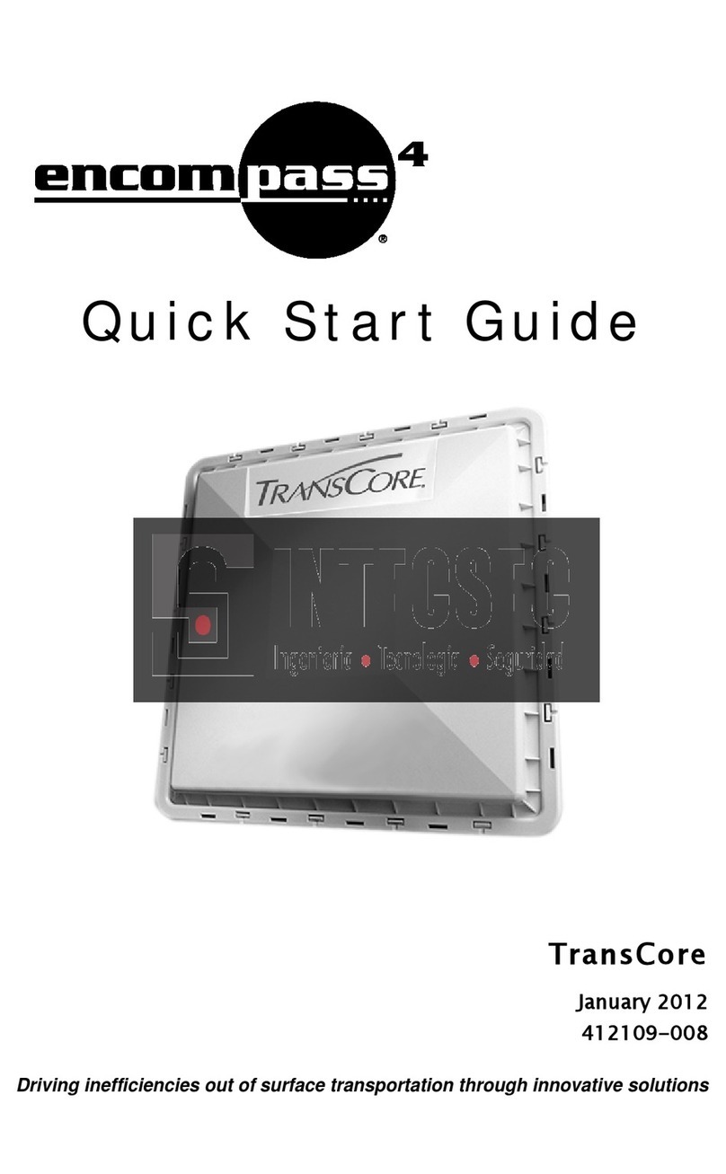 TransCore encompass4 Manuel utilisateur