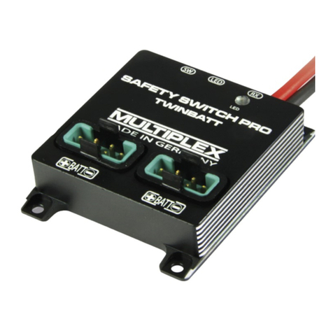 Multiplex SAFETY SWITCH PRO Manuel utilisateur