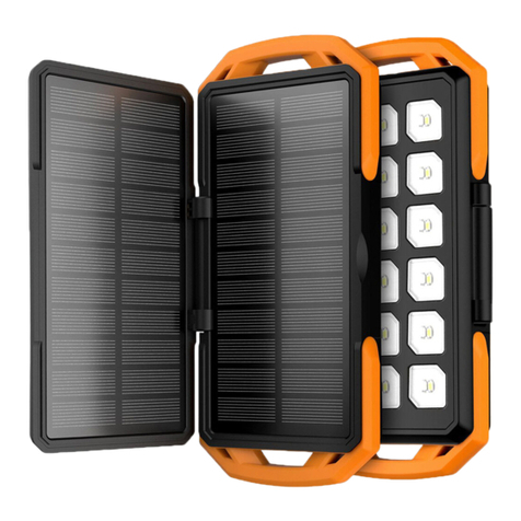 ToughTested DUAL SOLAR SWITCHBACK Manuel utilisateur
