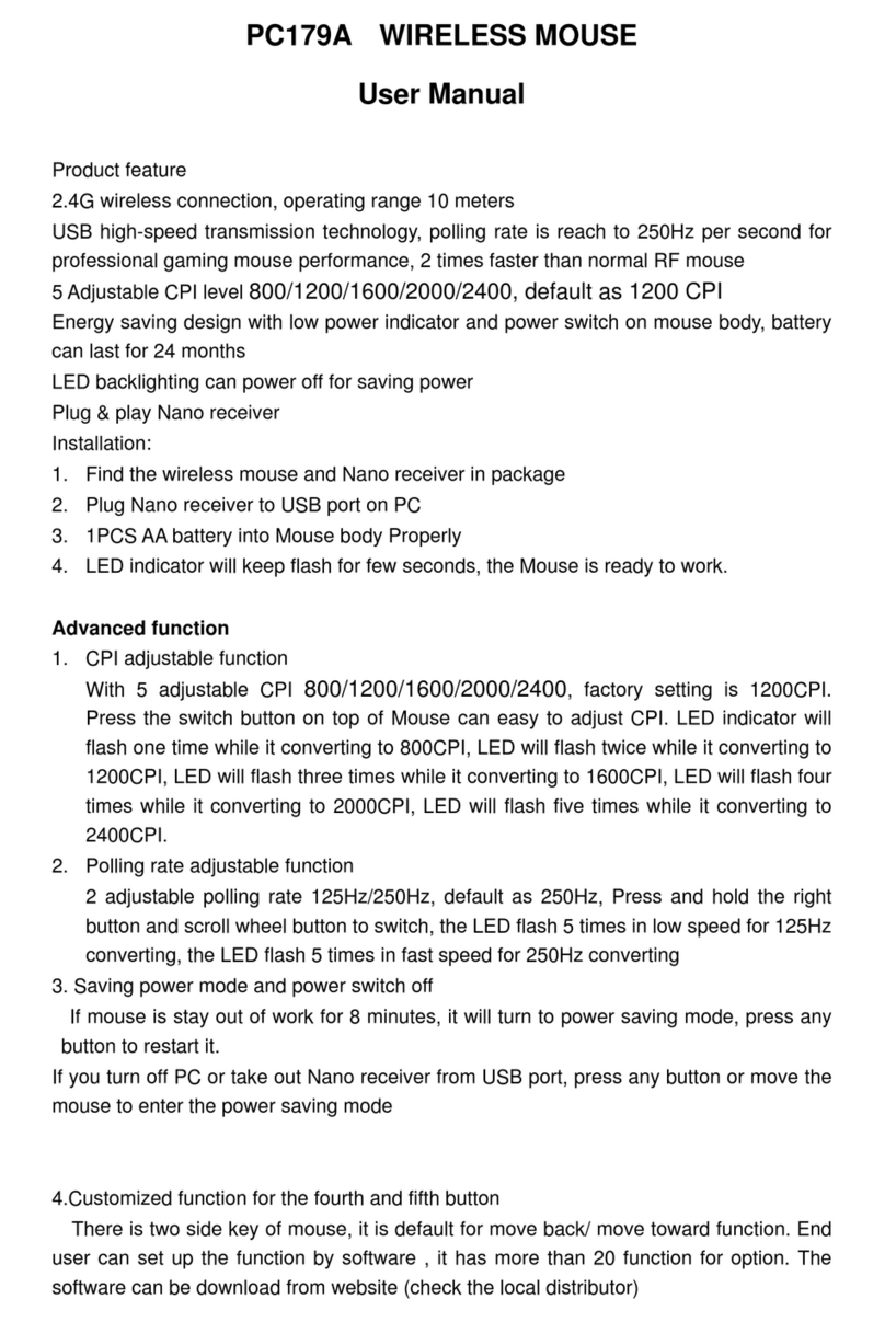 Eastern Times Technology PC179A Manuel utilisateur