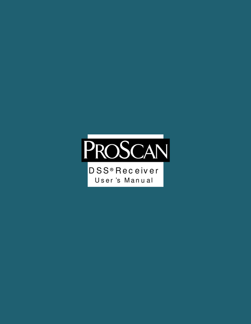 ProScan TOCOM 1508778A Manuel utilisateur