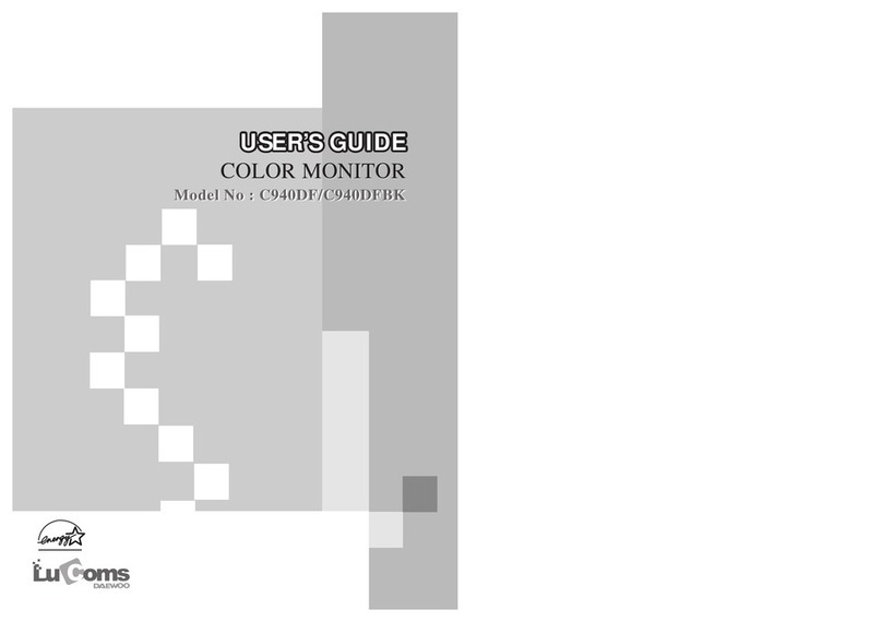 Daewoo Lucoms C940DF Manuel utilisateur