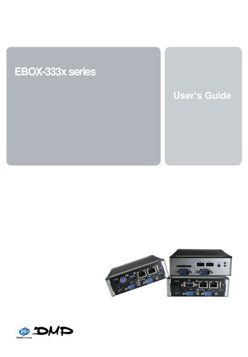 DMP Electronics EBOX-333 Series Manuel utilisateur