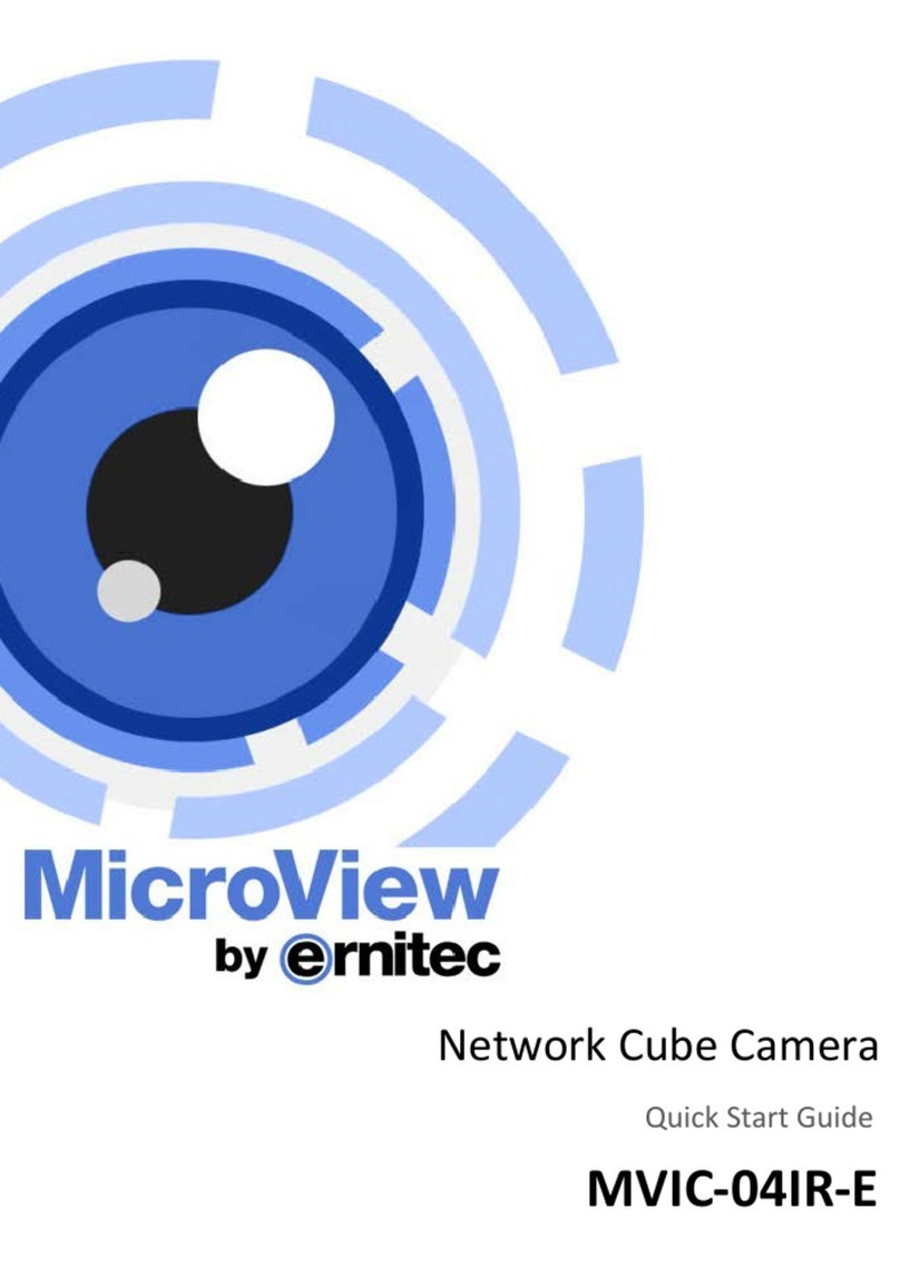 ERNITEC MicroView MVIC-04IR-E Manuel utilisateur