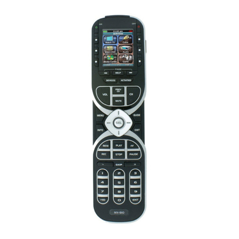 Universal Remote Control Complete Control MX-810I Manuel utilisateur