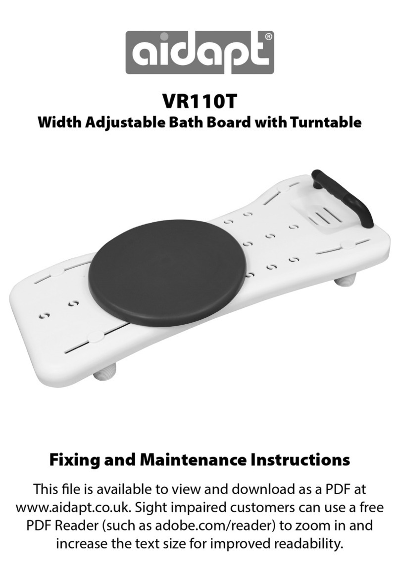 aidapt VR110T Manuel aidapt VR110T Manuel