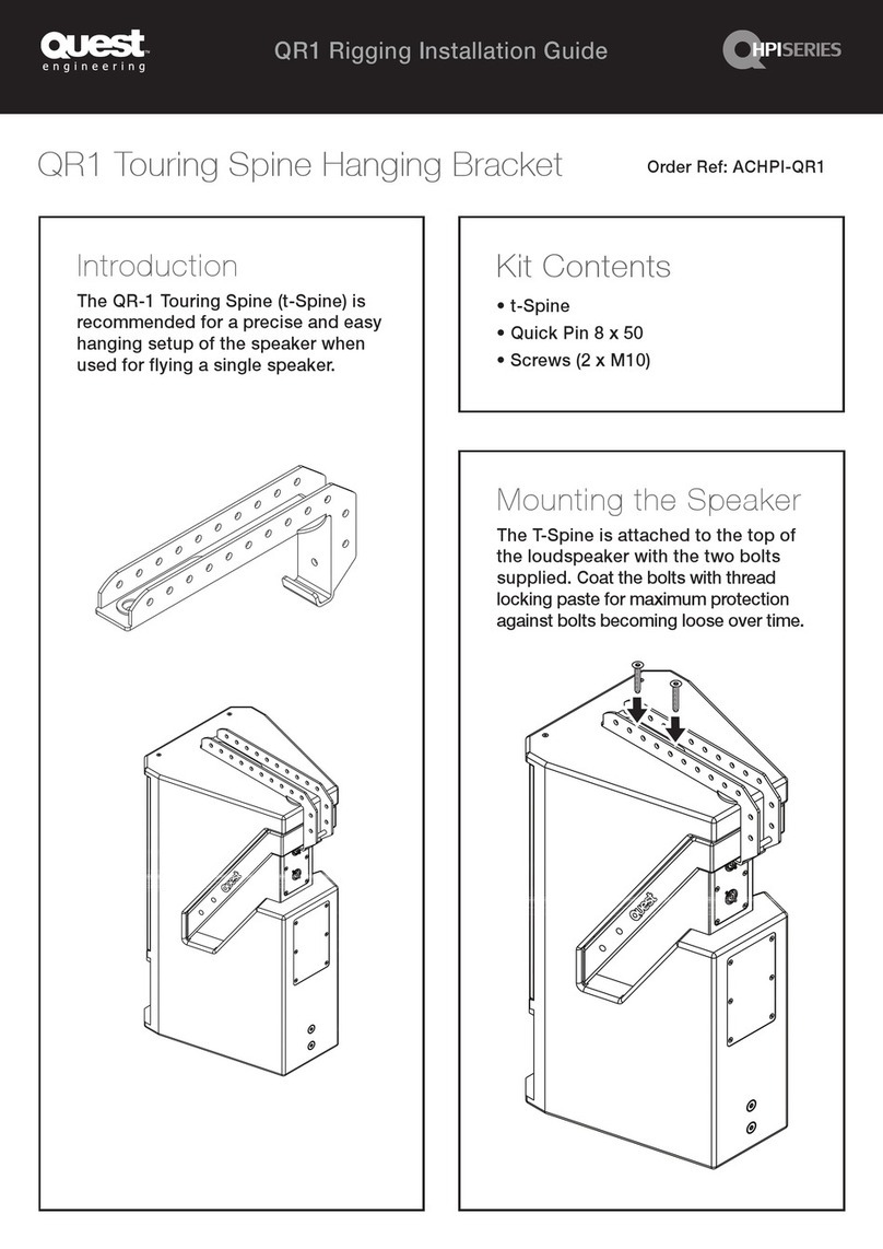 Quest Engineering HPI Series Manuel utilisateur