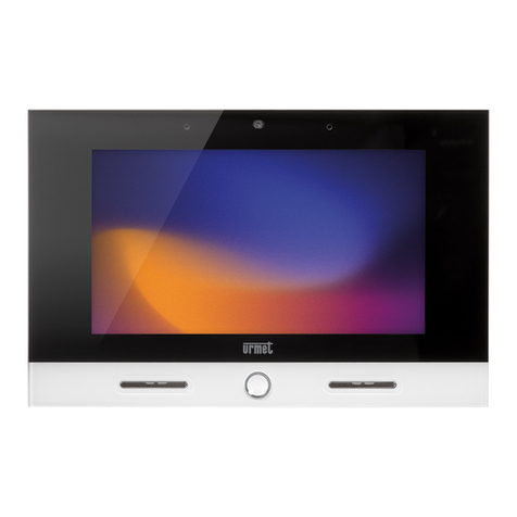 urmet domus VOG 7 Manuel du système