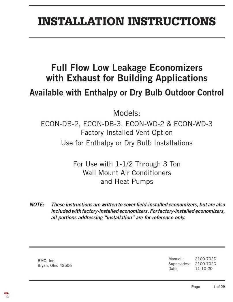 BMC ECON-DB-2 Manuel utilisateur BMC ECON-DB-2 Manuel utilisateur