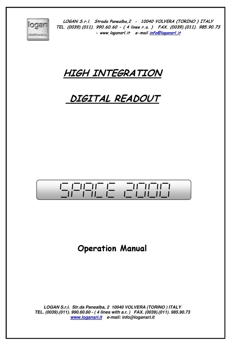 Logan SPACE 2000 Manuel utilisateur