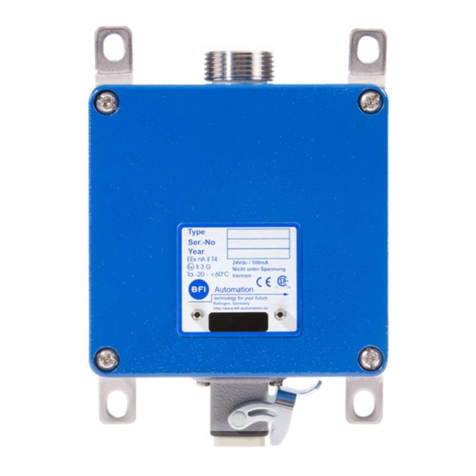 BFI Automation CFC 1000L Manuel utilisateur