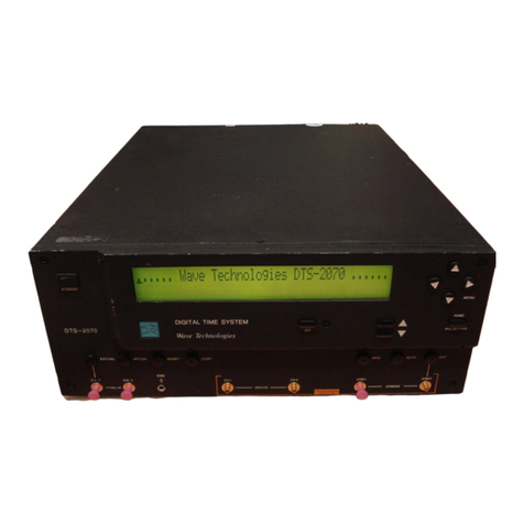 Wavecrest DTS-2070 Manuel Wavecrest DTS-2070 Manuel