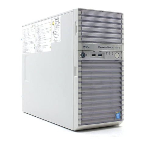 NEC Express5800/T110f-E Manuel utilisateur