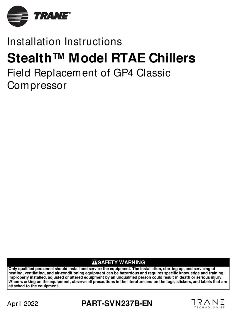 Trane Stealth RTAE Manuel utilisateur