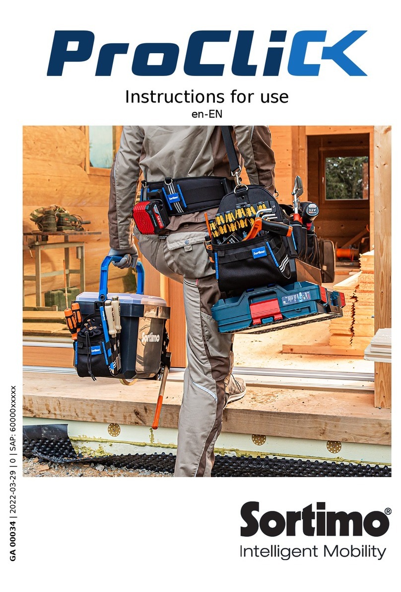 Sortimo ProClick Manuel utilisateur