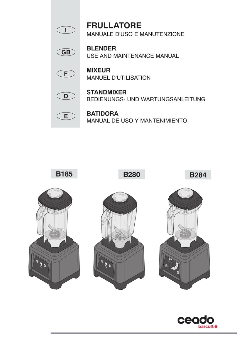 Ceado B185 Manuel utilisateur