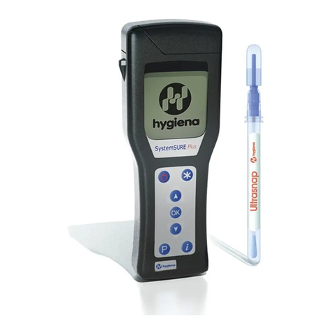 Hygiena SystemSURE Plus Manuel utilisateur Hygiena SystemSURE Plus Manuel utilisateur