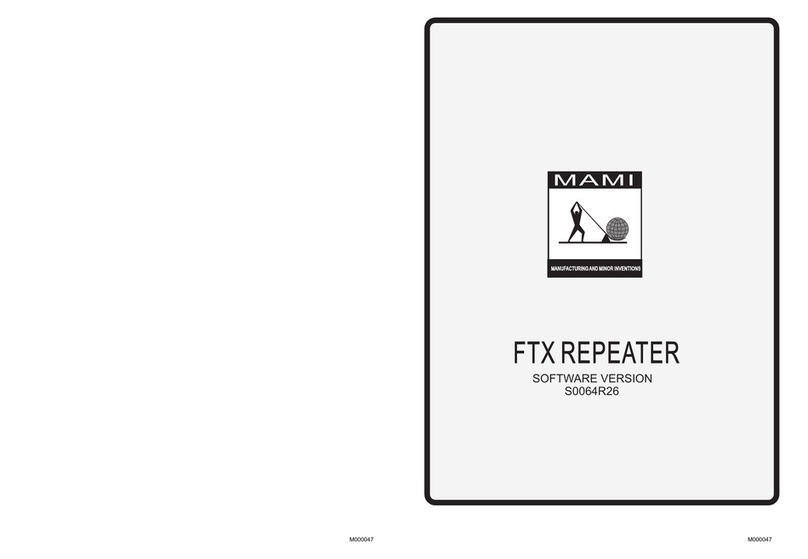 Mami FTX Manuel utilisateur Mami FTX Manuel utilisateur