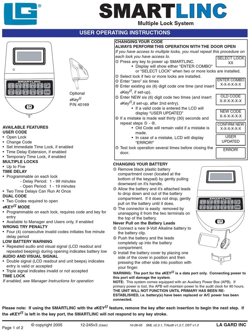 SmartLinc 40169 Instructions de fonctionnement