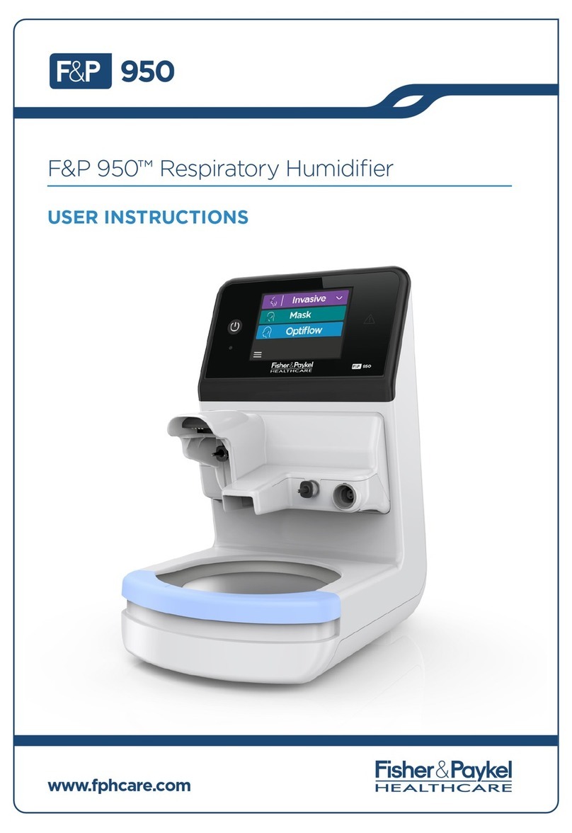 F&P 950 Manuel utilisateur