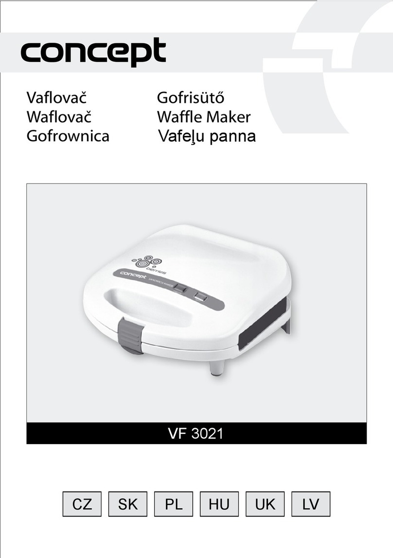 Concept2 VF 3021 Manuel utilisateur