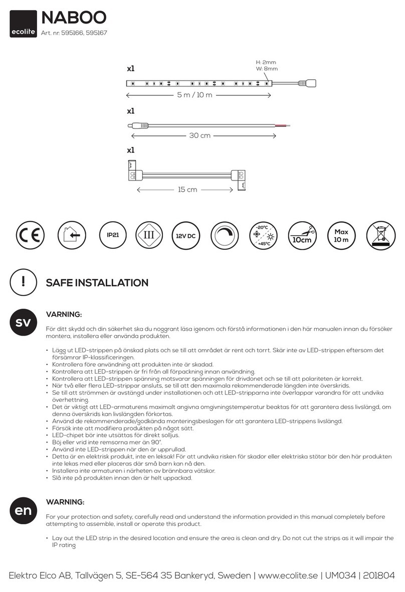 Ecolite NABOO Manuel utilisateur
