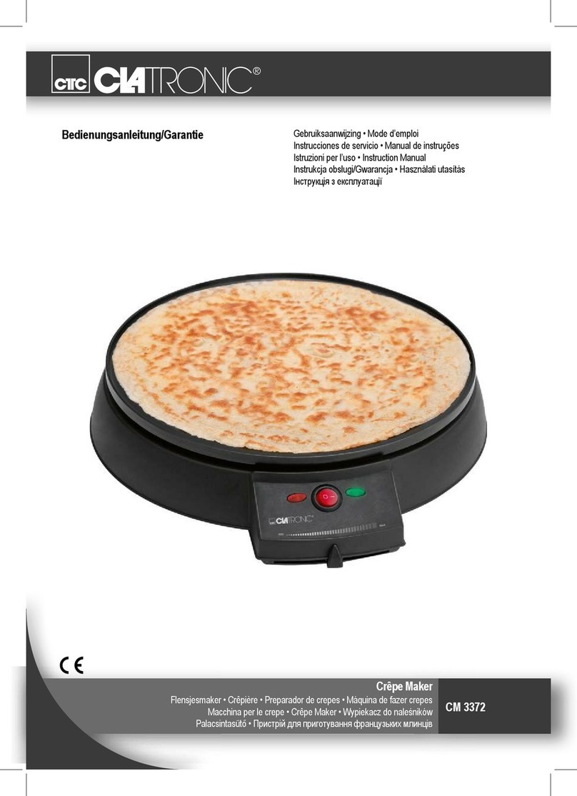 Clatronic CM 3372 Manuel utilisateur