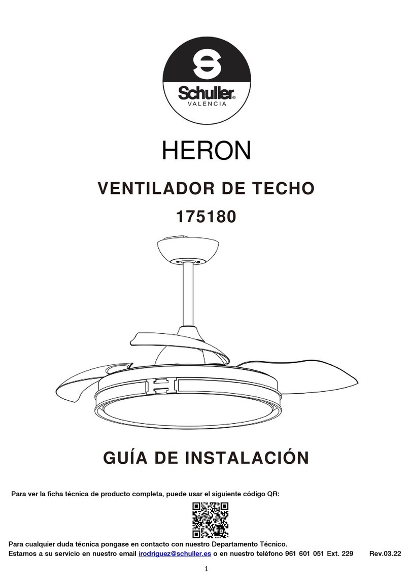 Schuller HERON Manuel utilisateur