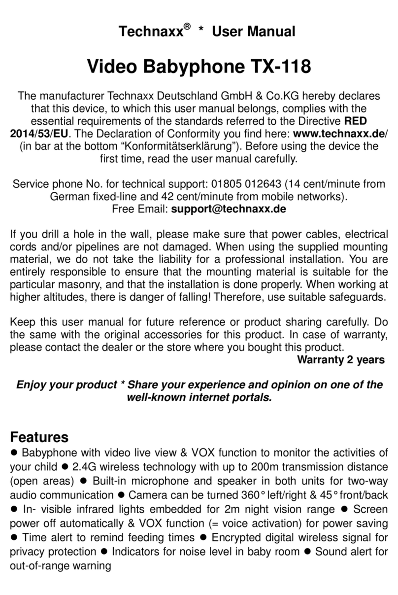 Technaxx TX-118 Manuel utilisateur Technaxx TX-118 Manuel utilisateur