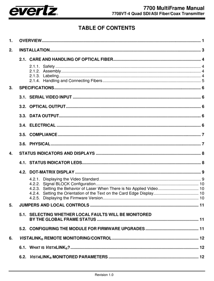 Everlz 7708VT-4 Manuel utilisateur