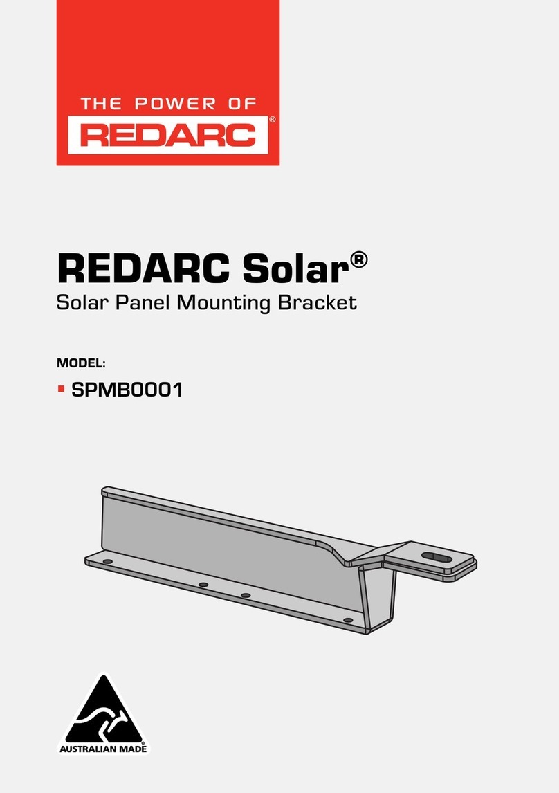 Redarc SPMB0001 Manuel utilisateur