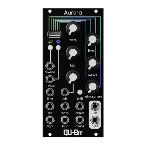 Qu-Bit Electronix Aurora Manuel utilisateur Qu-Bit Electronix Aurora Manuel utilisateur