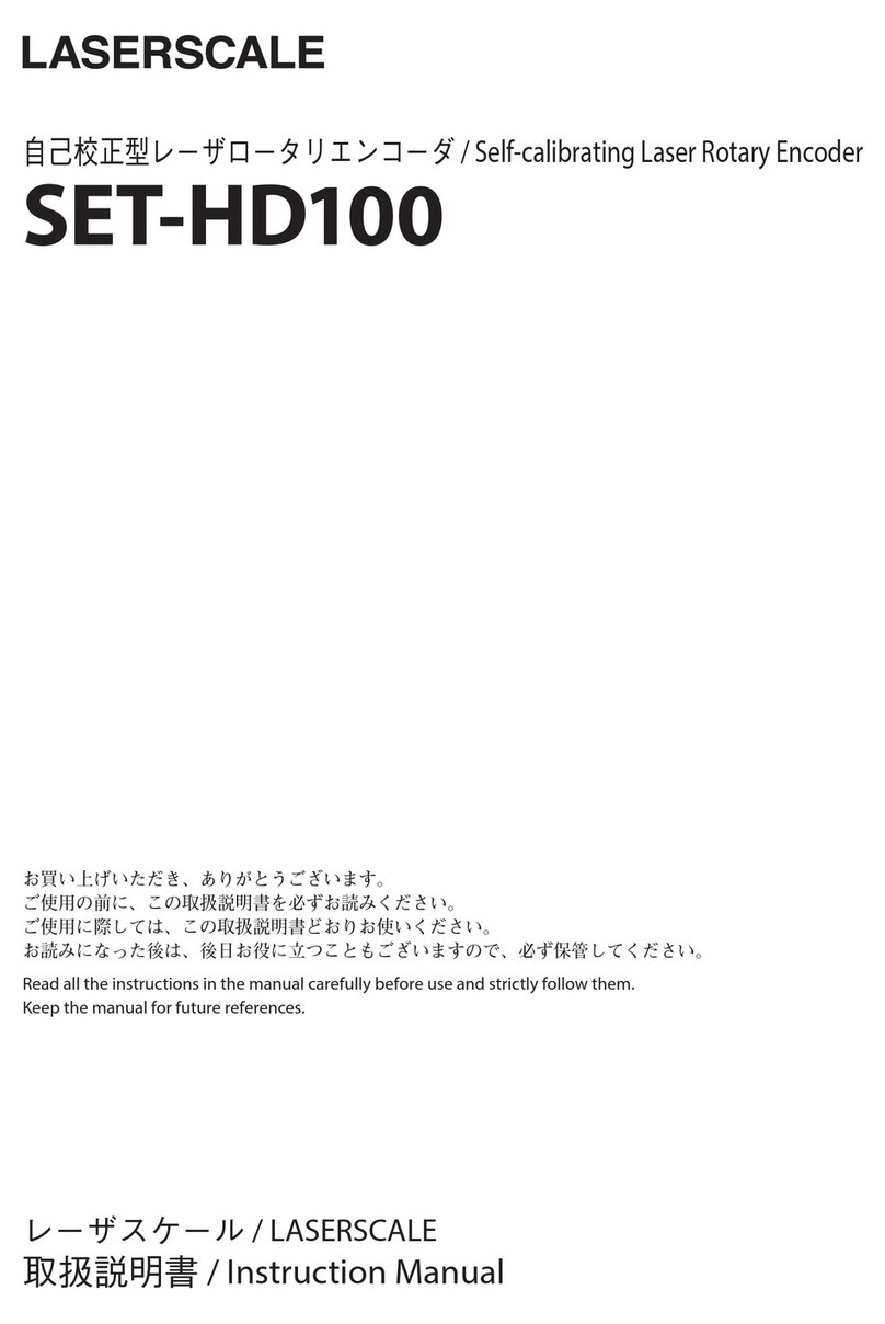 Laserscale SET-HD100 Manuel utilisateur